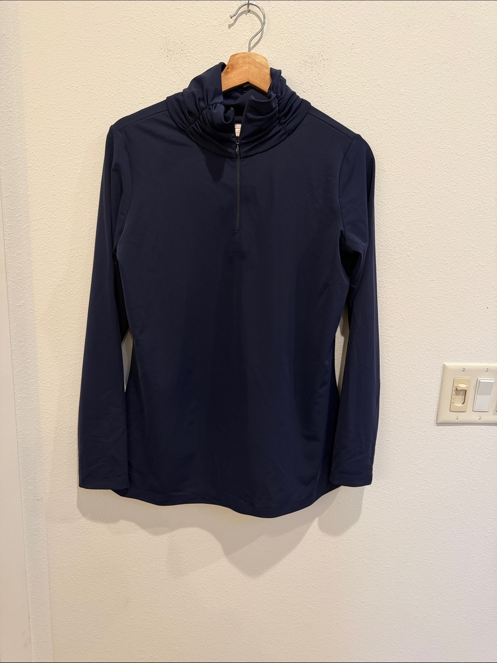Jude Connally Navy Quarter-Zip Long Sleeve Pullover